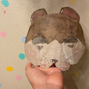 Otter therian mask kawaii cardboard